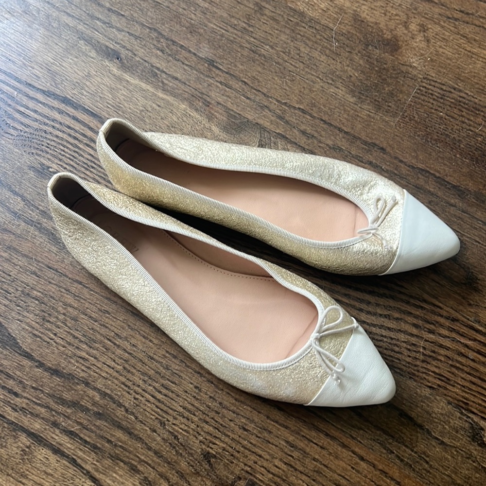 J. Crew ballet slipper flats - size 8